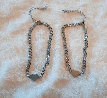 Bracelets d'amitiés avec cœur