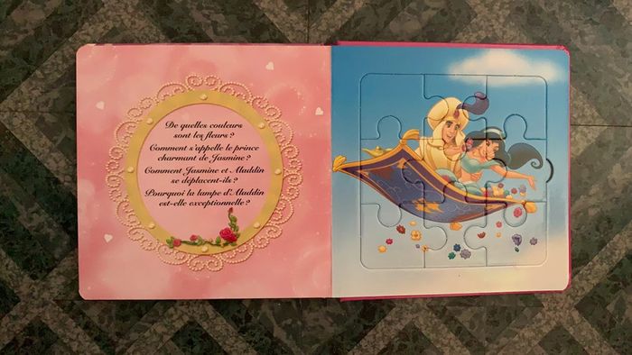 Livre puzzles princesses Disney - photo numéro 7