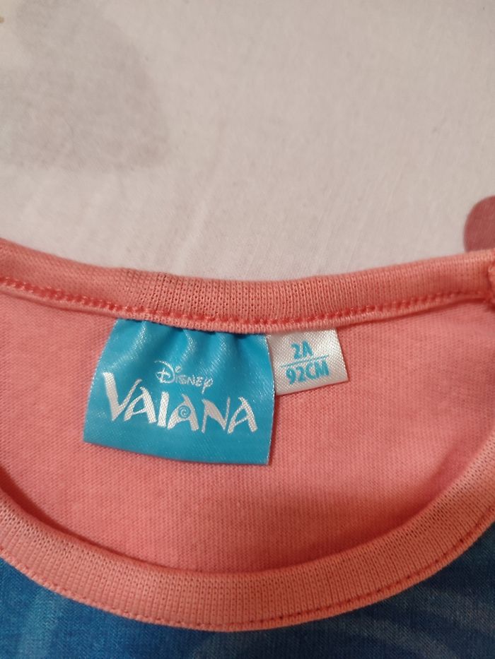 Tee shirt manches courtes Vaïana - 2 ans - Neuf - Disney - photo numéro 5