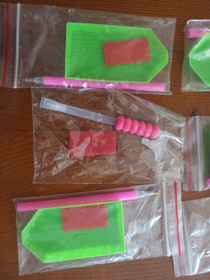 Lot 8 accessoires Diamond painting - photo numéro 3