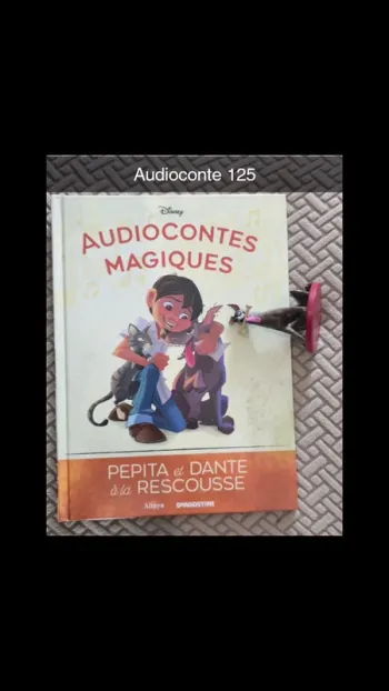 N¤125 audioconte Magique Altaya disney deagostini livre+figurine audio conte compte