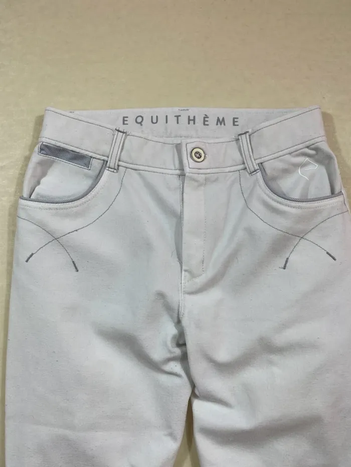 Pantalon Equithème blanc – Taille 176 – Très bon état - photo numéro 5