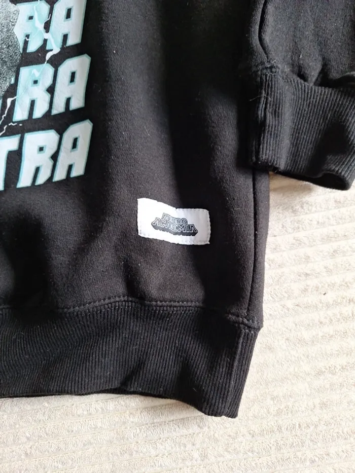 Sweat noire My hero academia - photo numéro 3