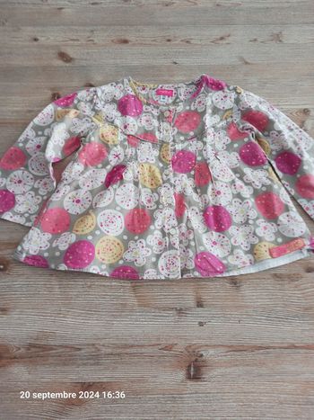 Blouse fille été 2 ans Marése