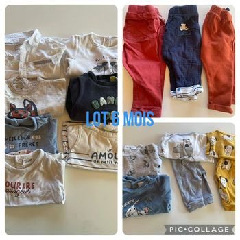 Lot garçon 6 mois