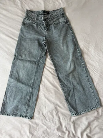 Jean jambe large gris – One Step – Taille 36