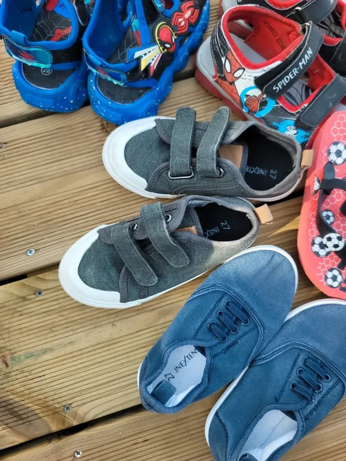 Lot de chaussures garçons - photo numéro 6