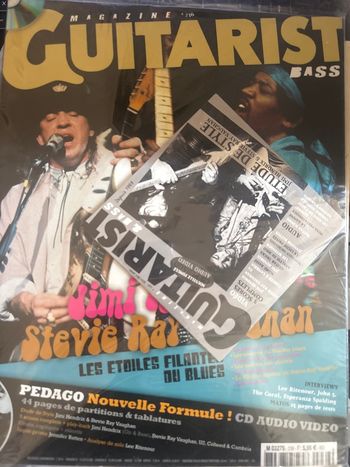 Magazine avec CD Guitariste