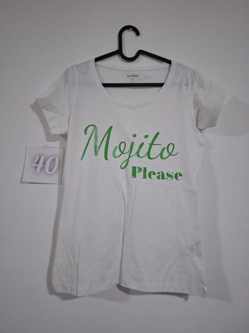 T shirt personnalisé - Mojito Please - 40/L - 40%