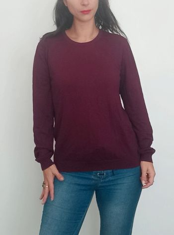 Joli pull bordeaux homme