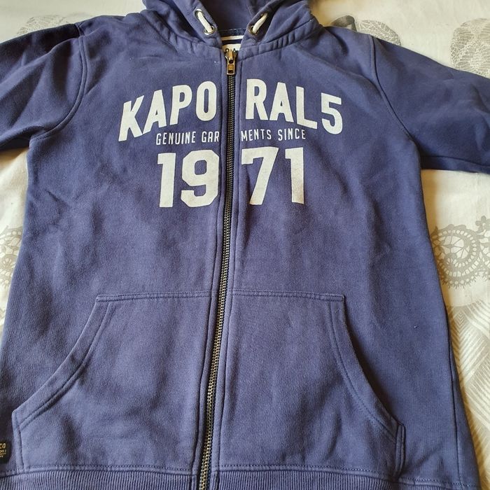 Veste à capuche kaporal de taille 16ans - photo numéro 2