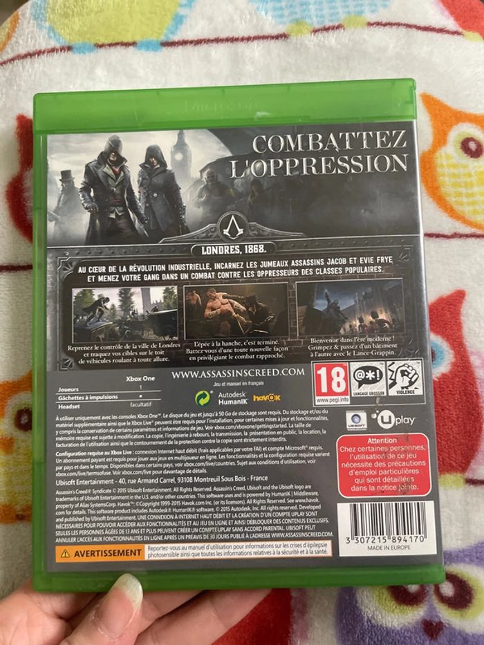 Jeu xbox Assassin’s Creed - photo numéro 2