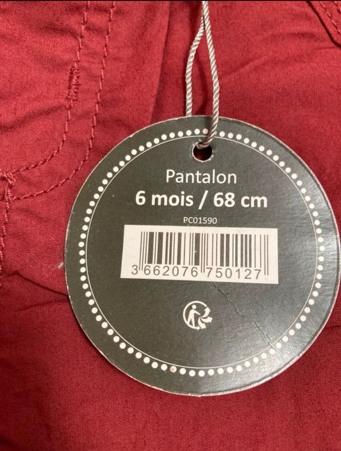 Pantalon Mes petits cailloux - taille 6 mois - photo numéro 7