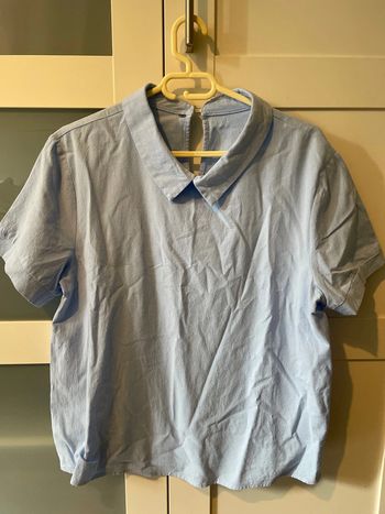 Blouse bleue