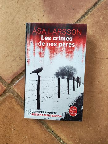 Les crimes de nos pères, livre de Asa Larsson