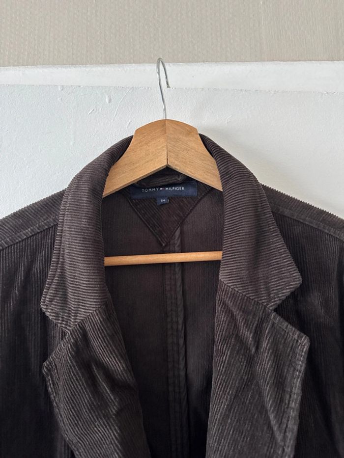 Blazer en velours homme Tommy Hilfiger marron – Taille 56 – Très bon état - photo numéro 6