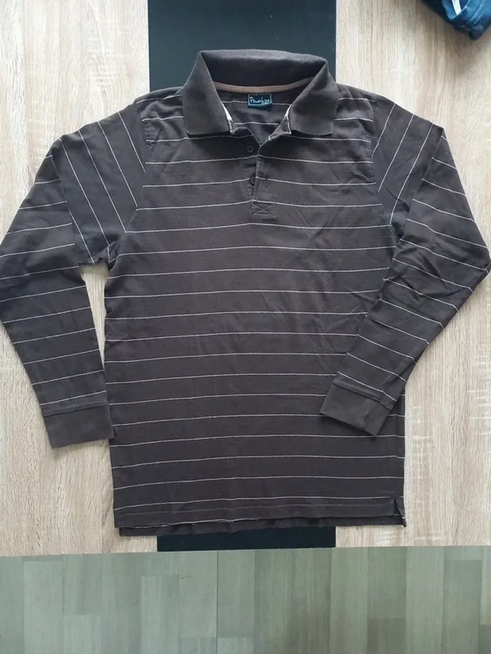Polo homme marron T.M/L