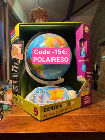 Globe de interactif Exploraglobe - Clementoni