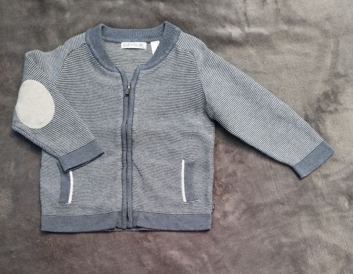 Veste zippée Obaibi 12 mois