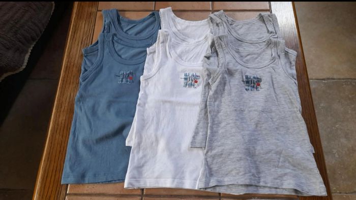 Lot de 6 chemisettes garçon