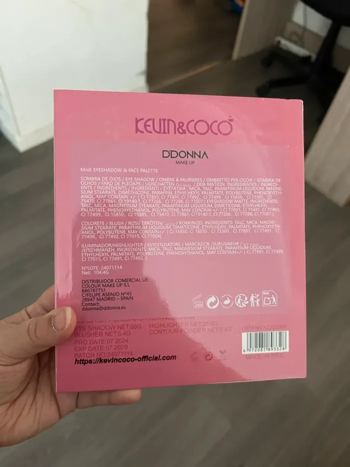 Palette fard à paupières et joues - photo numéro 2