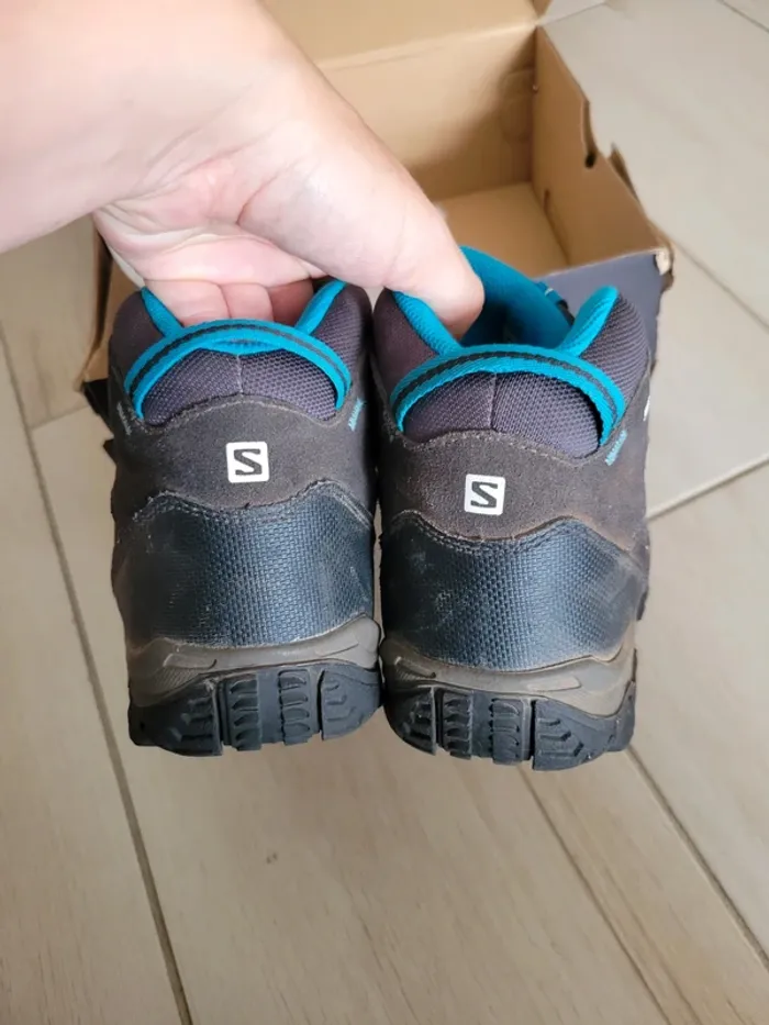 Chaussures de randonnée Salomon 38,5 - photo numéro 4