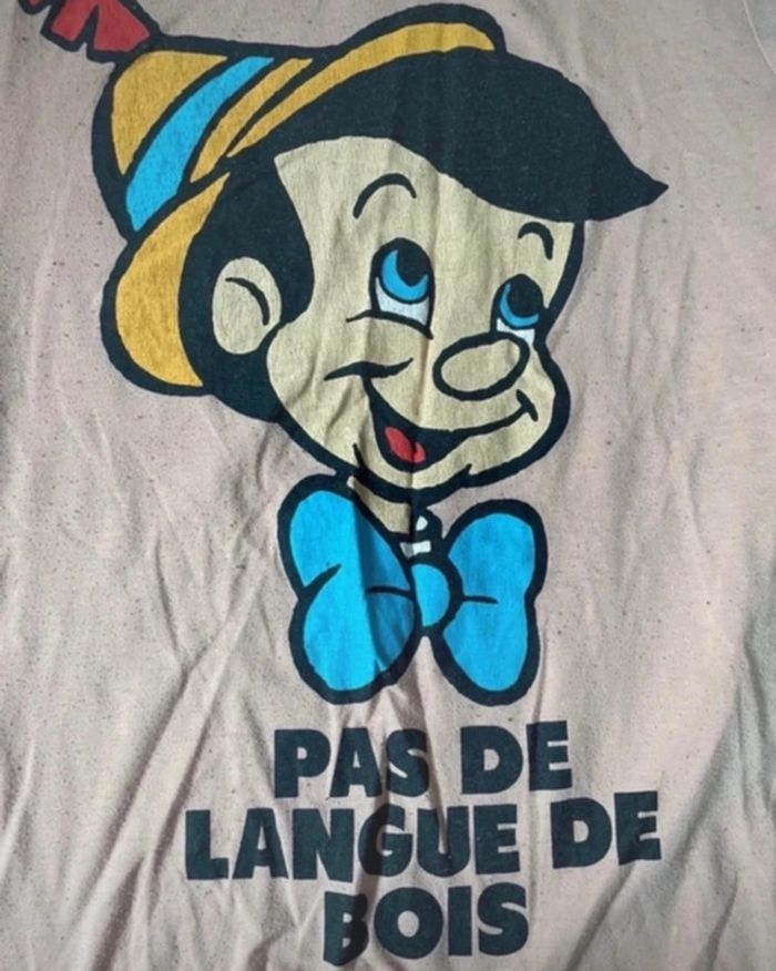 T-shirt Pinocchio undiz - photo numéro 2
