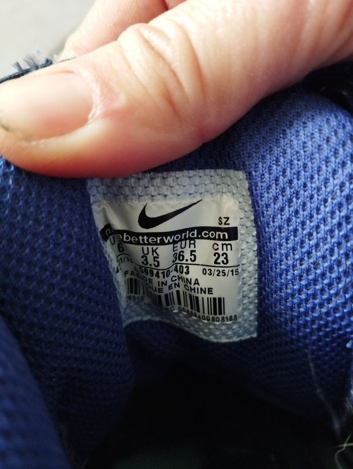 Nike montantes 36.5 - photo numéro 7