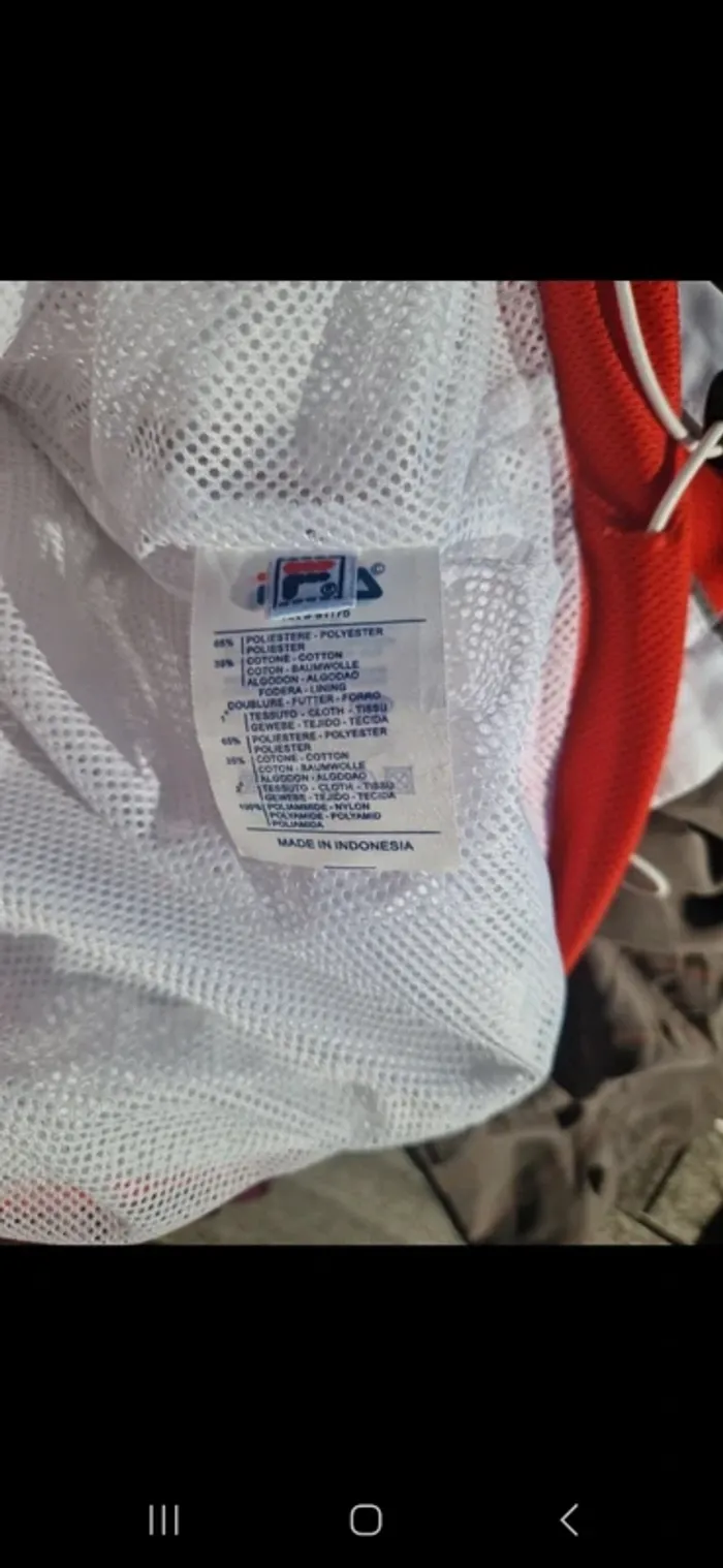 Veste jogging vintage fila taille m bon etat - photo numéro 8