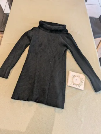 Robe noir en Mailles L/XL