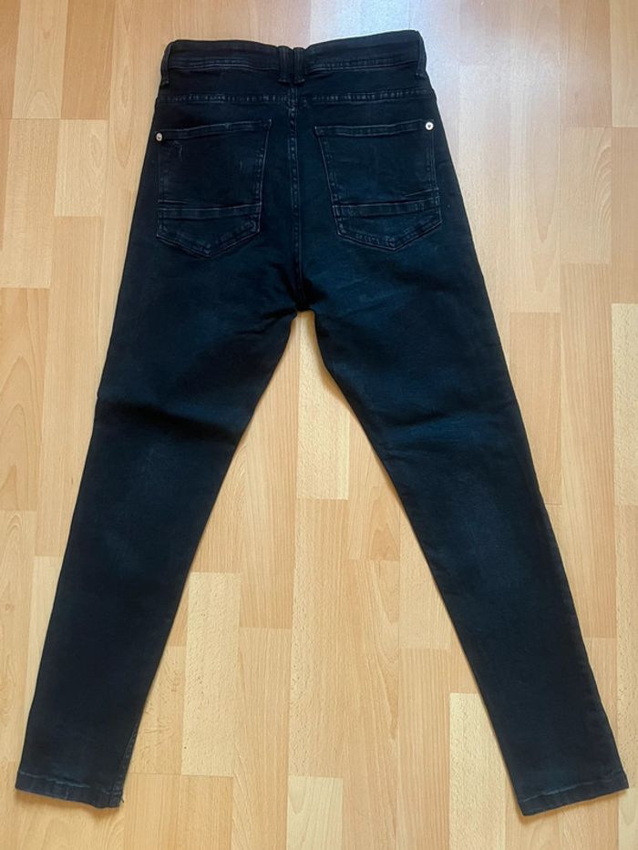 Jean homme noir Zara taille 38 - photo numéro 2