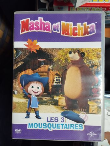 DVD Masha et Michka "Les 3 Mousquetaires"