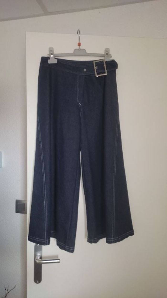 Jupe culotte T40 en denim