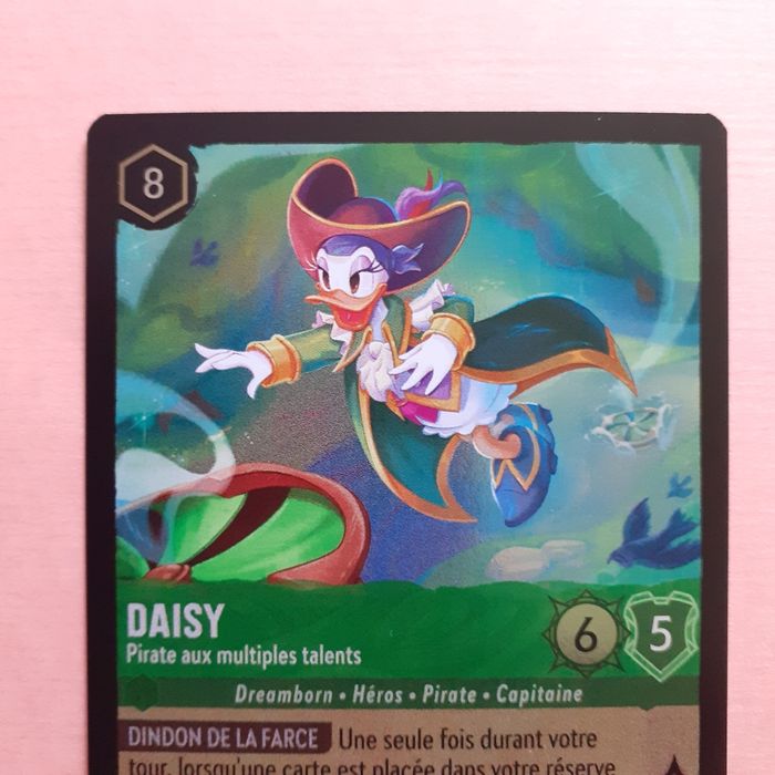 Lorcana set 7: 2 Cartes rares "Daisy pirate & Baymax" + Carte promo Lorcaquest - photo numéro 3