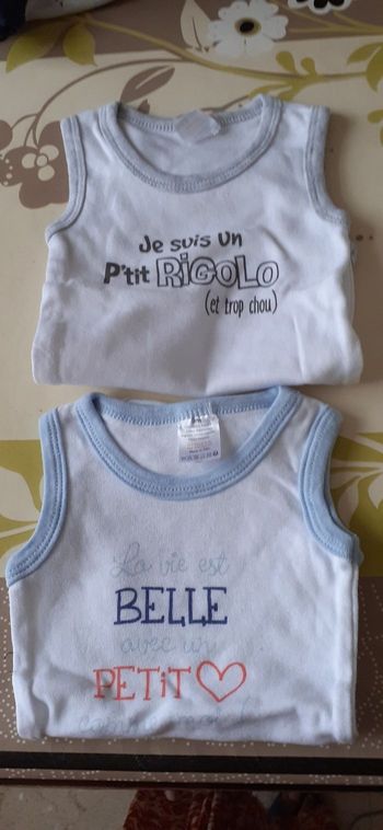 Lot  de bodies bébé 9 mois