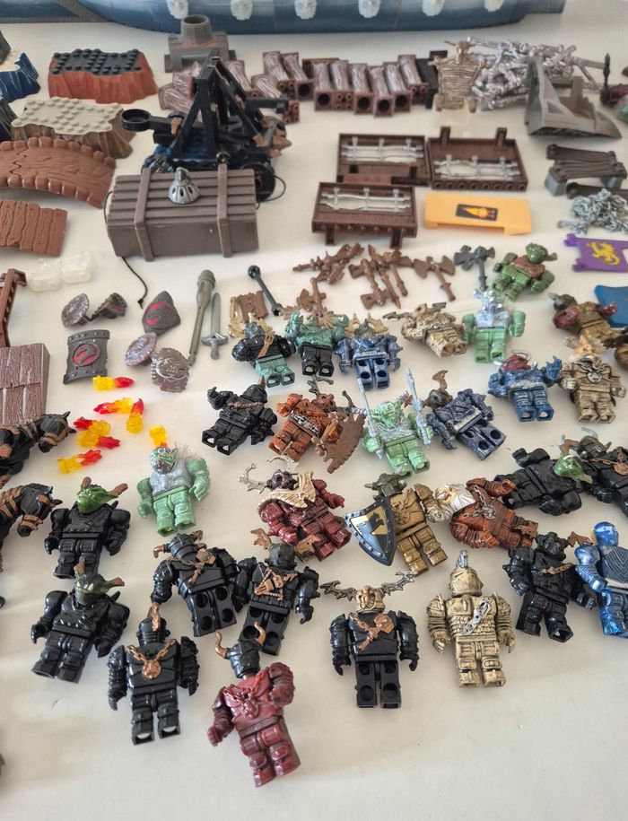 Gros lot megablock mega blocks 9879 Vorgan ice fang + 6 dragons - photo numéro 6