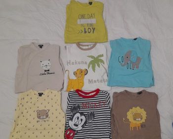 Lot de pyjamas garçon 6 mois coton
