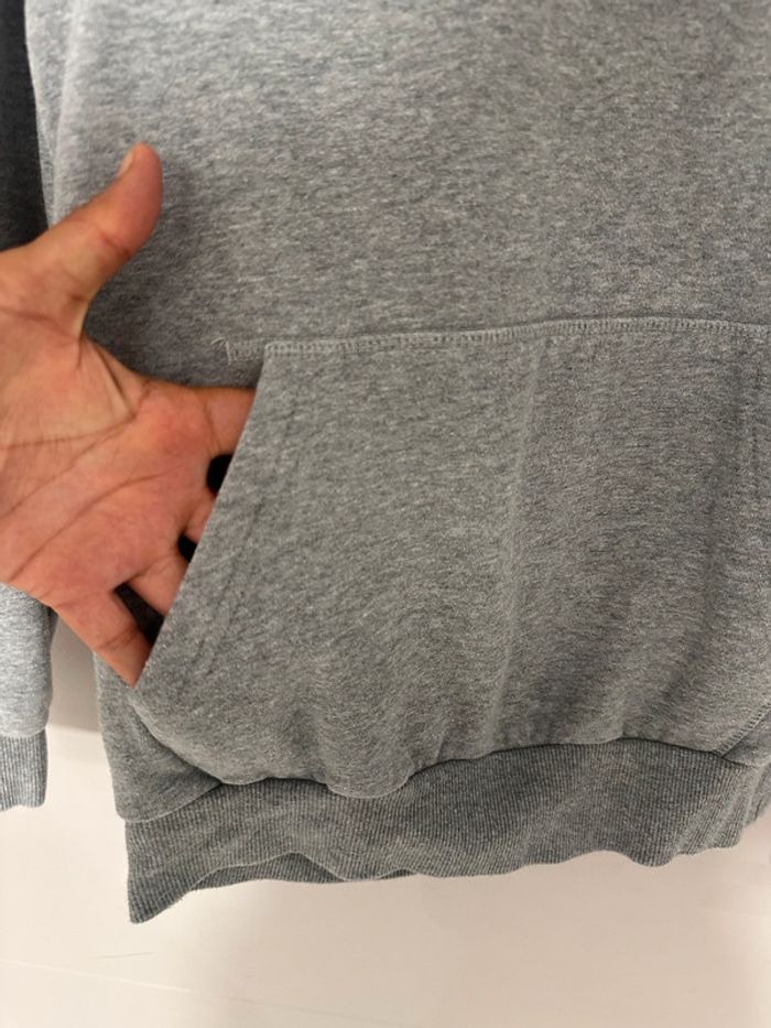 Sweat Ellesse gris à capuche – taille 34, style sportif - photo numéro 4