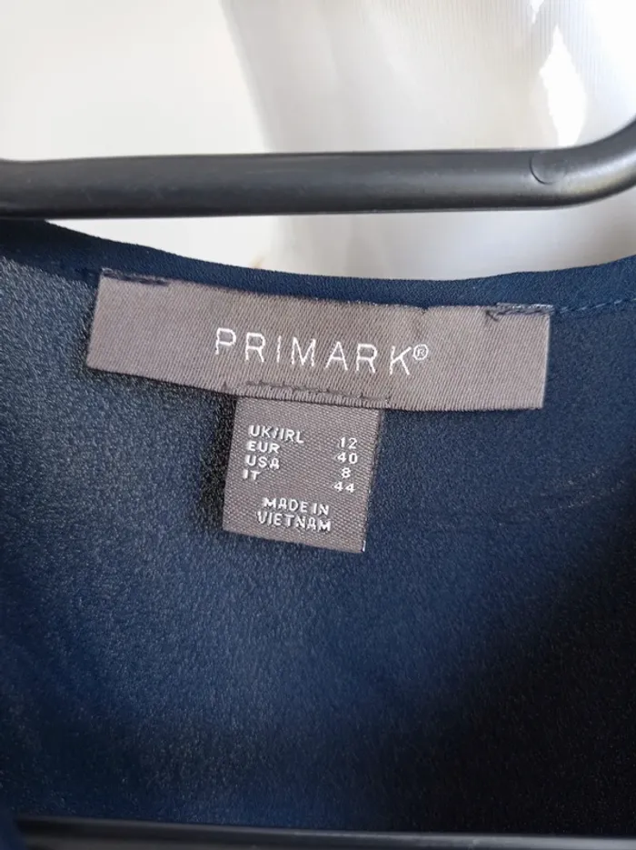Haut débardeur fluide bleu marine T.L Primark - photo numéro 4