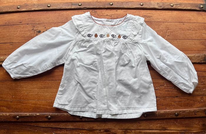 Chemise manche longue Obaïbi / 12 mois