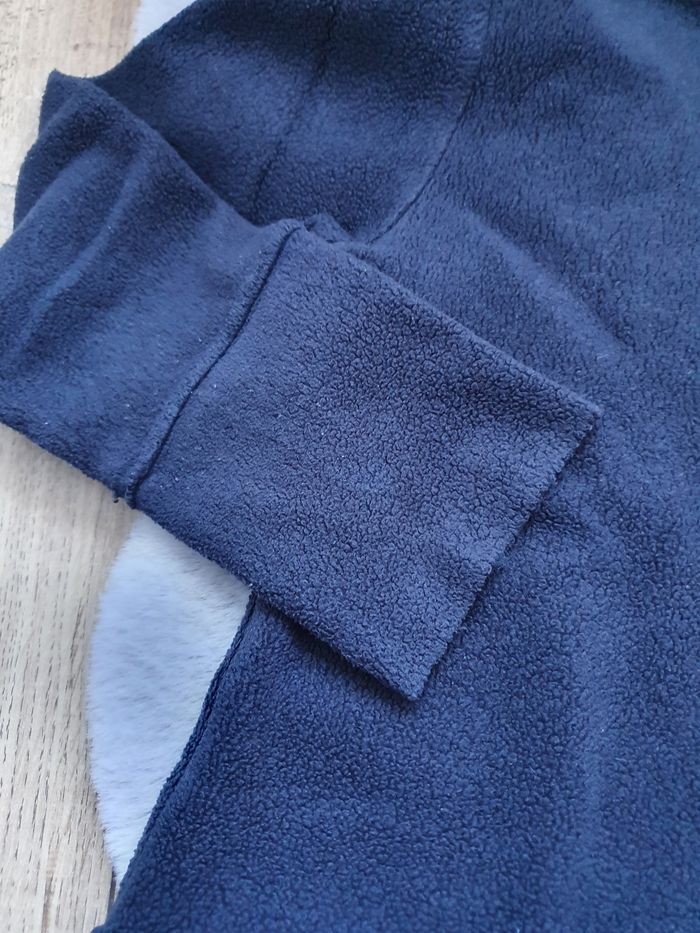 Gilet zippé polaire bleu marine IKKS 8 ans - photo numéro 2