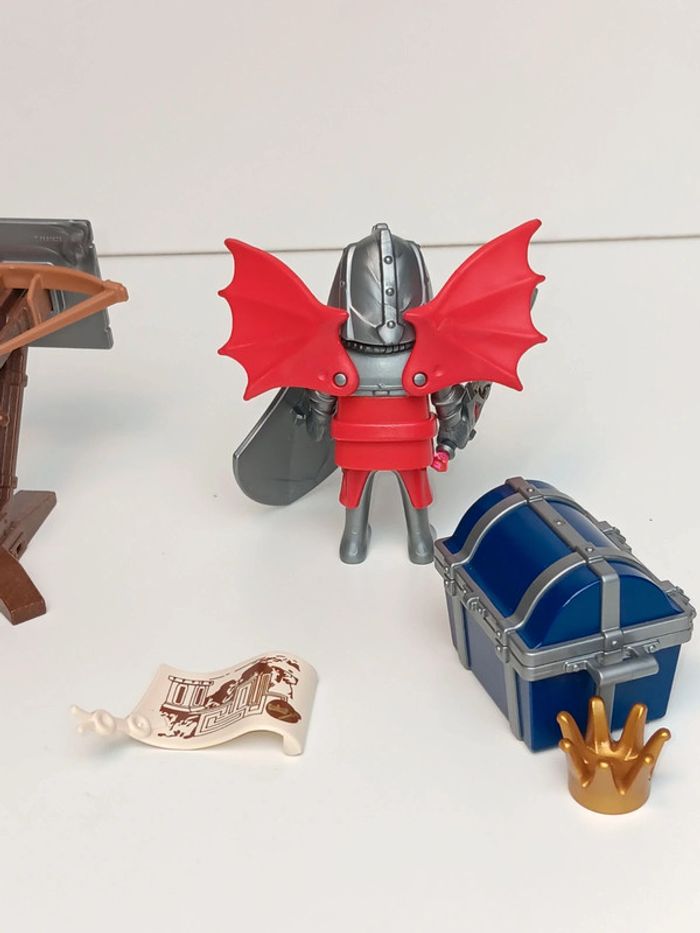 Lot figurines playmobil bataille du chevalier dragon - photo numéro 5