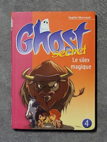 Ghost Secret Tome 4 - Le Silex Magique Sophie Marvaud, Céline Papazian (Illustrations)
