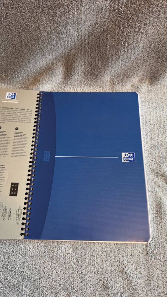 Cahier Oxford A4 spirales lignes - photo numéro 2