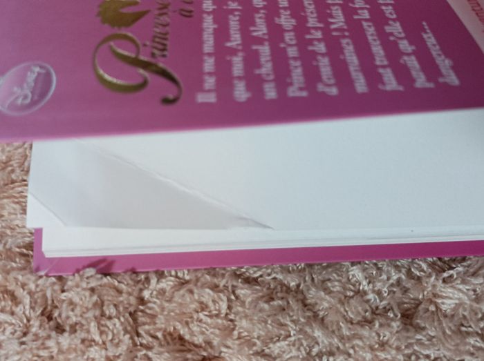 Livre Princesse à cheval - Disney Princess - Bibliothèque Rose - photo numéro 4