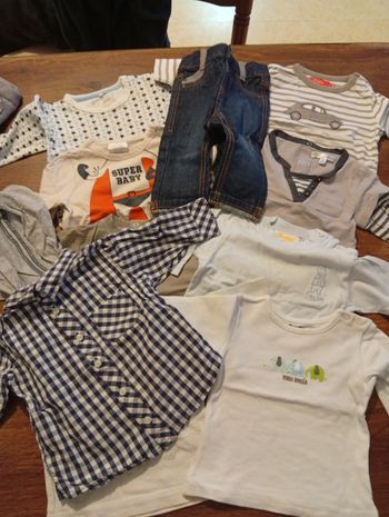 Lot de vêtements taille 3 mois