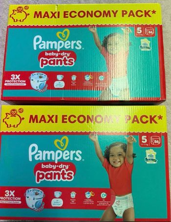 Couche taille 5 pompers 