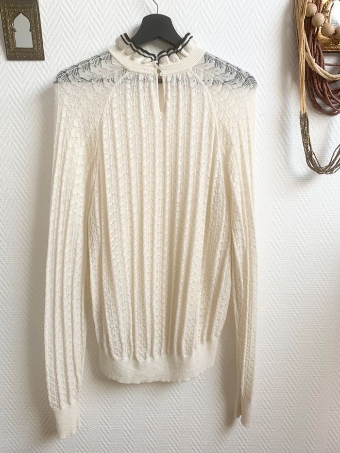 Très beau Pull en maille fine Maje | prix boutique 295€ - photo numéro 4