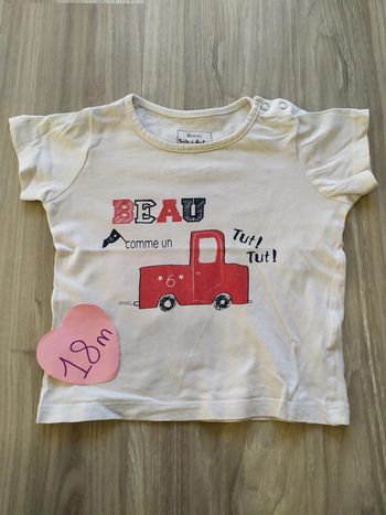 t-shirt mc 18 mois