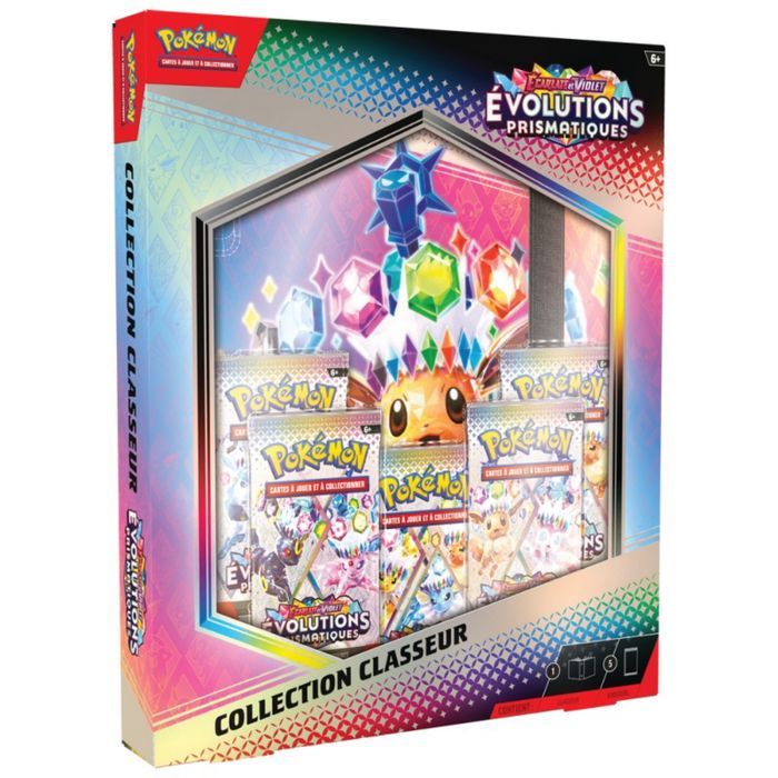 Coffret Classeur Évolutions Prismatiques ev8.5 Pokémon
